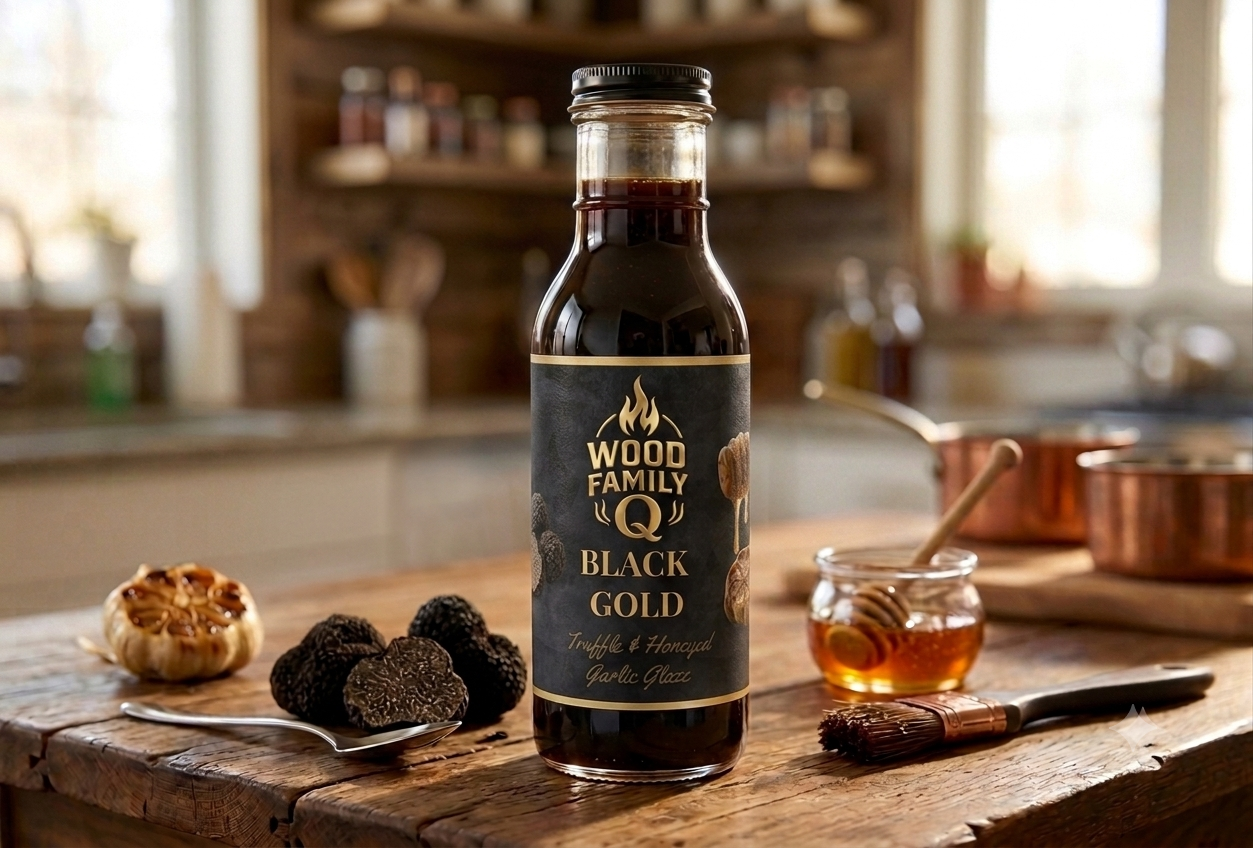 Black Gold (Truffle & Honeyed Garlic Glaze)