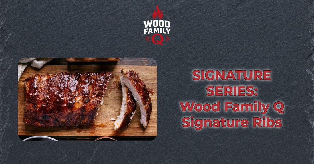 Wood Family Q Signature Ribs (The 3-2-1 Method)