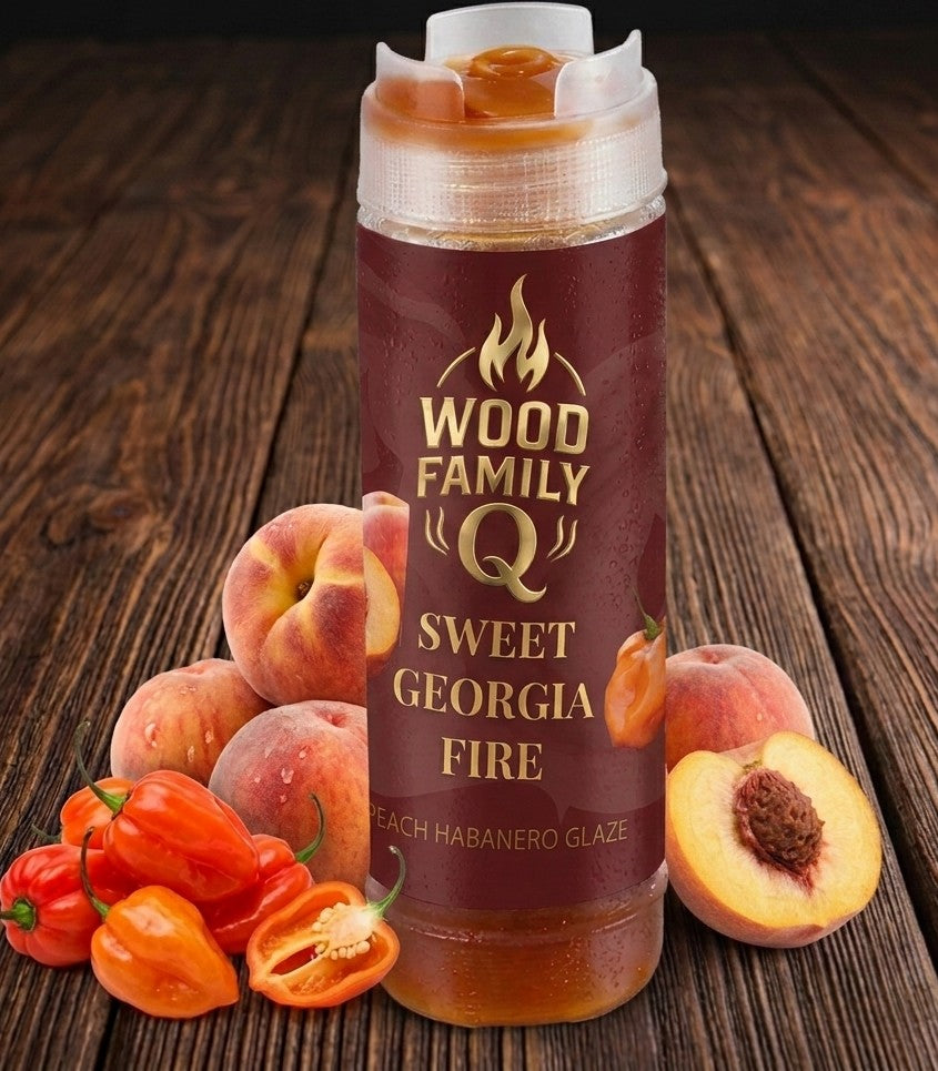 Sweet Georgia Fire (Peach Habanero Glaze)