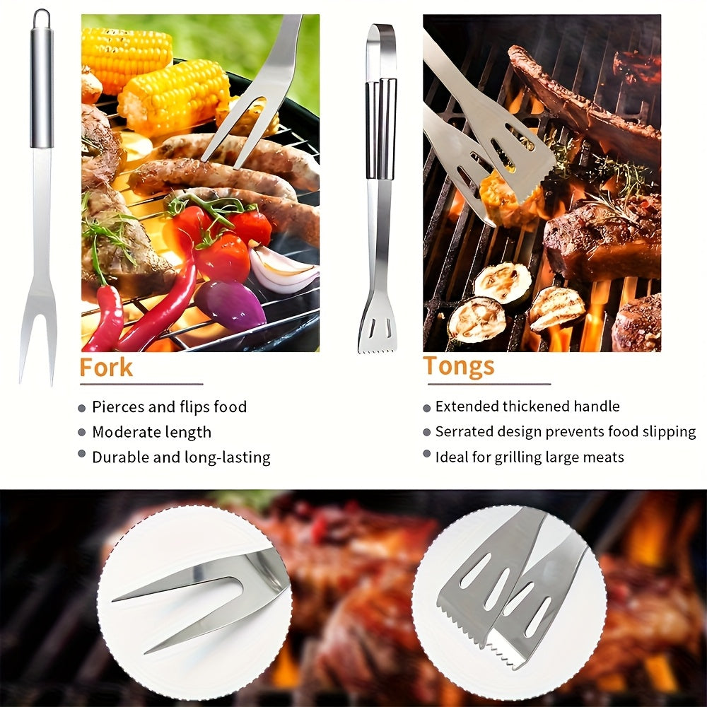 The 17-Piece Stainless Steel Pitmaster Tool Set