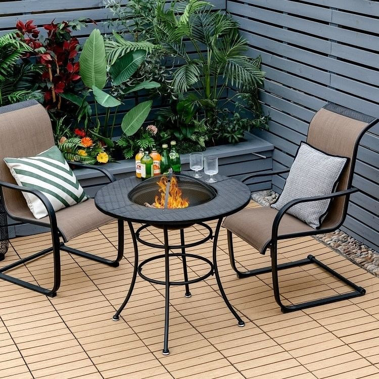 The 4-in-1 Pitmaster's Fire Pit & Grill Table