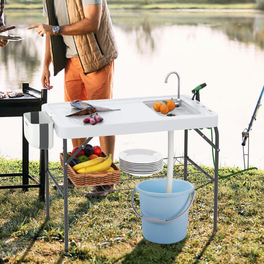 The Mobile Pitmaster Prep & Wash Station