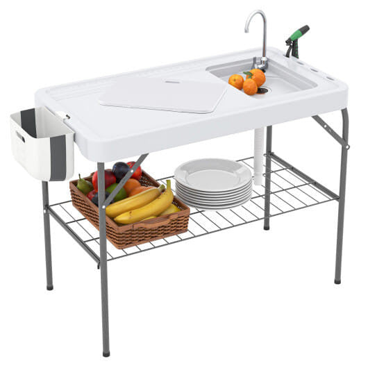 The Mobile Pitmaster Prep & Wash Station